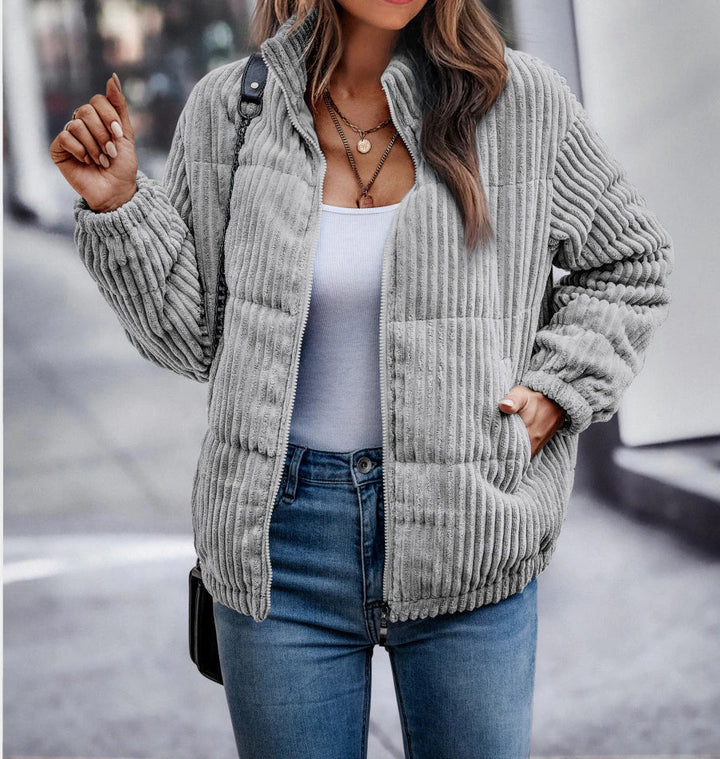 Levoire | Veste minimaliste et isolée Gris