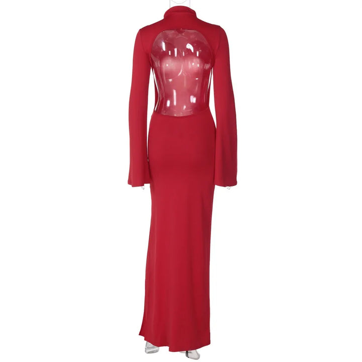 Levoire | Dos Ouvert Sexy Fente Robe Maxi