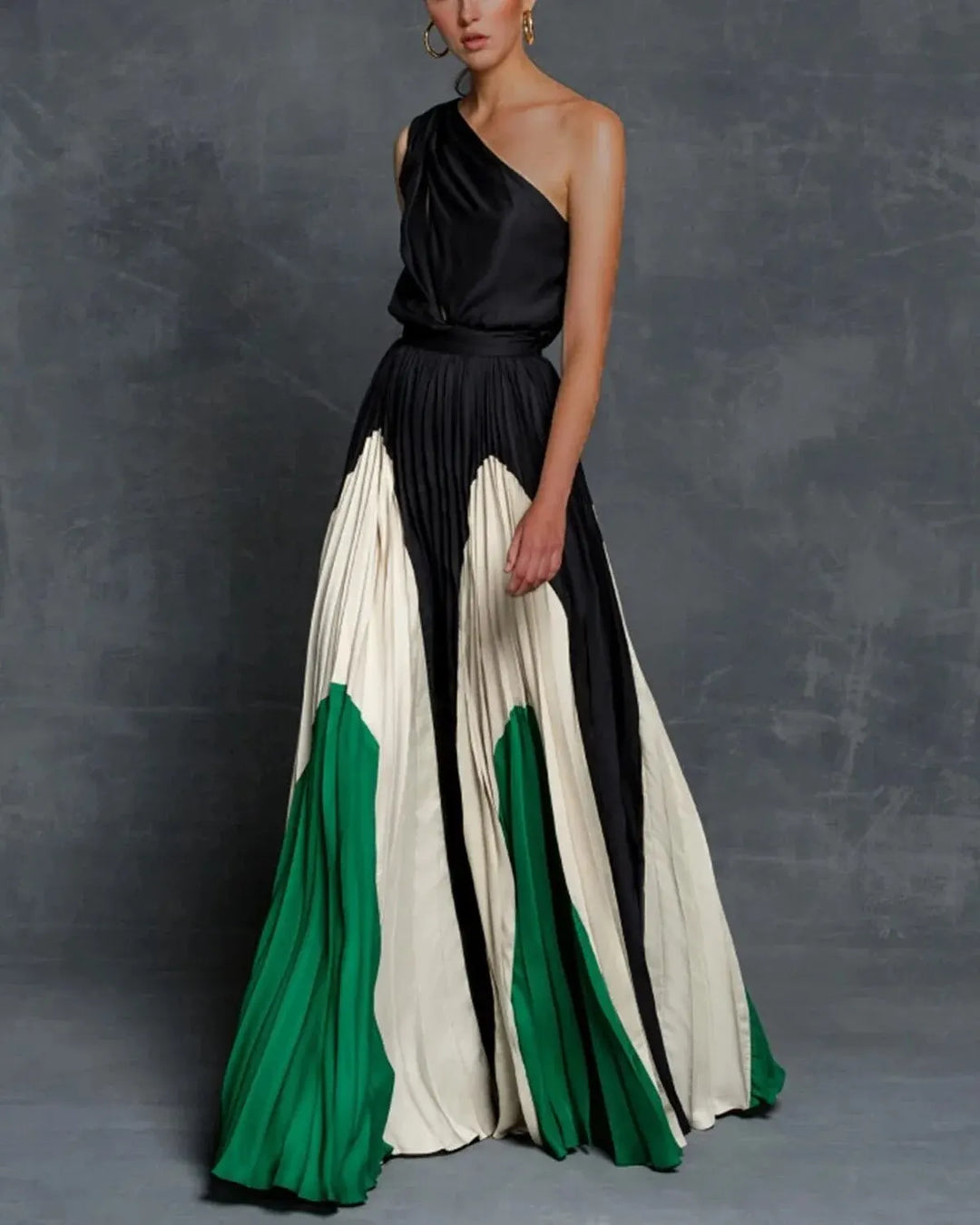 Levoire | Robe longue élégante exquise Green