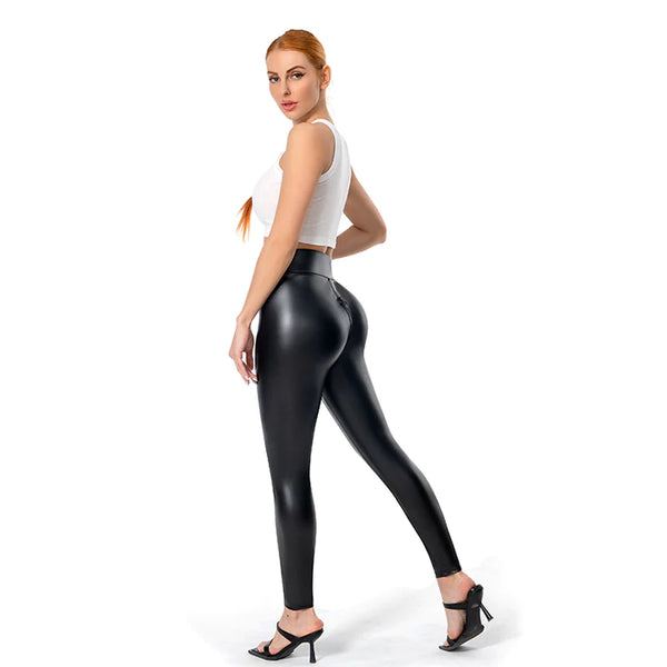 Levoire | Slim Fit Pantalons à double fermeture éclair taille haute
