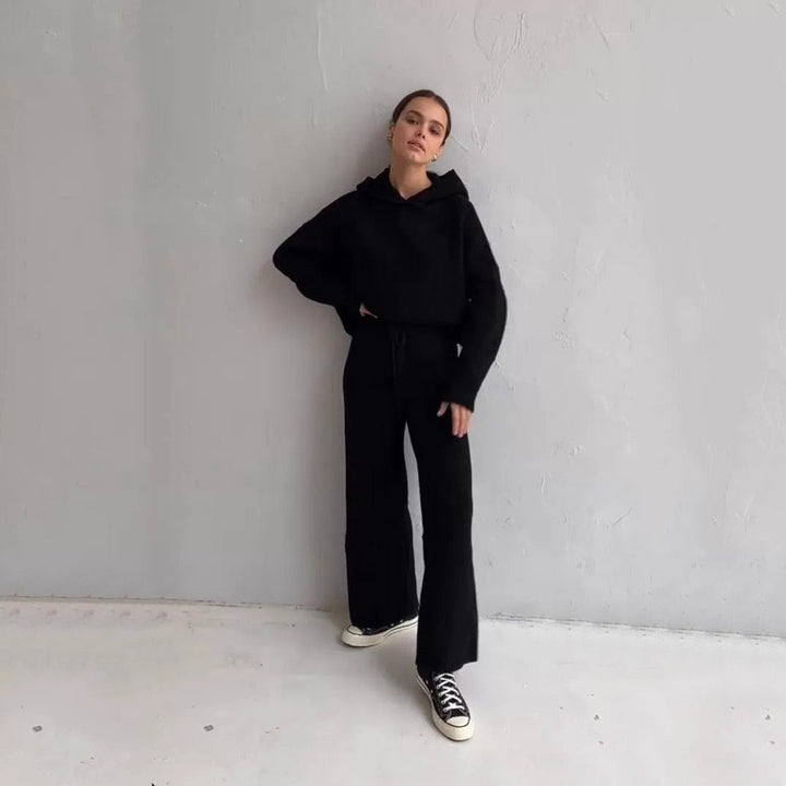 Levoire | Ensemble De Pyjama 2 Pièces Pour Femmes Noir