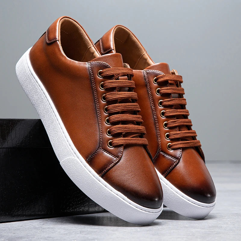 Levoire | Baskets En Cuir Pour Homme