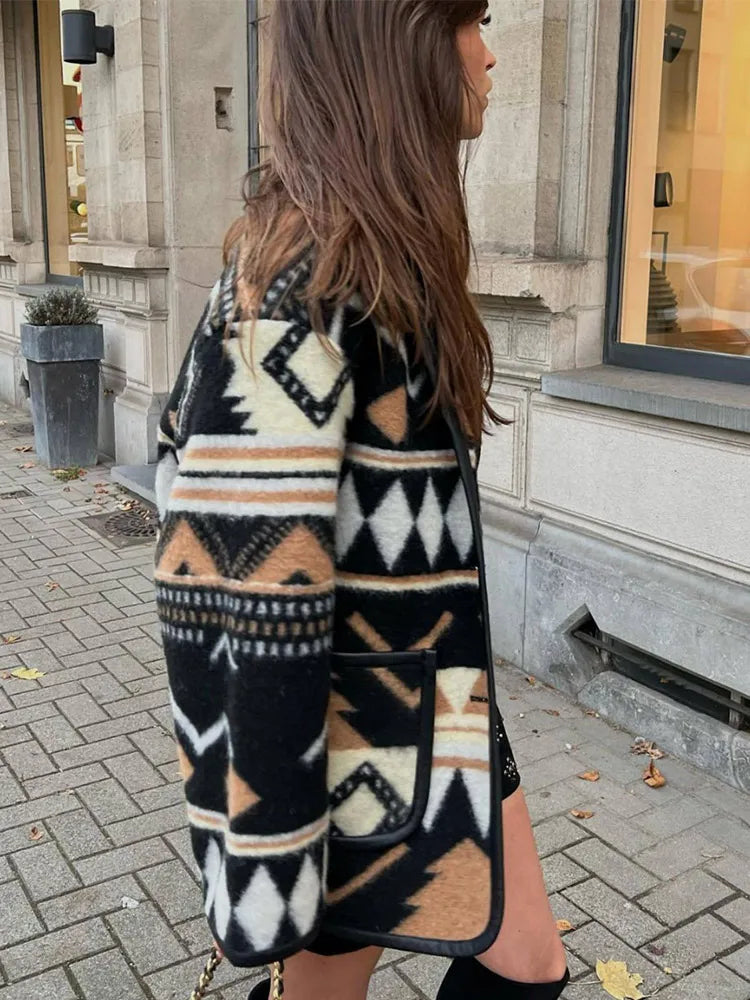 Levoire | Veste géométrique vintage