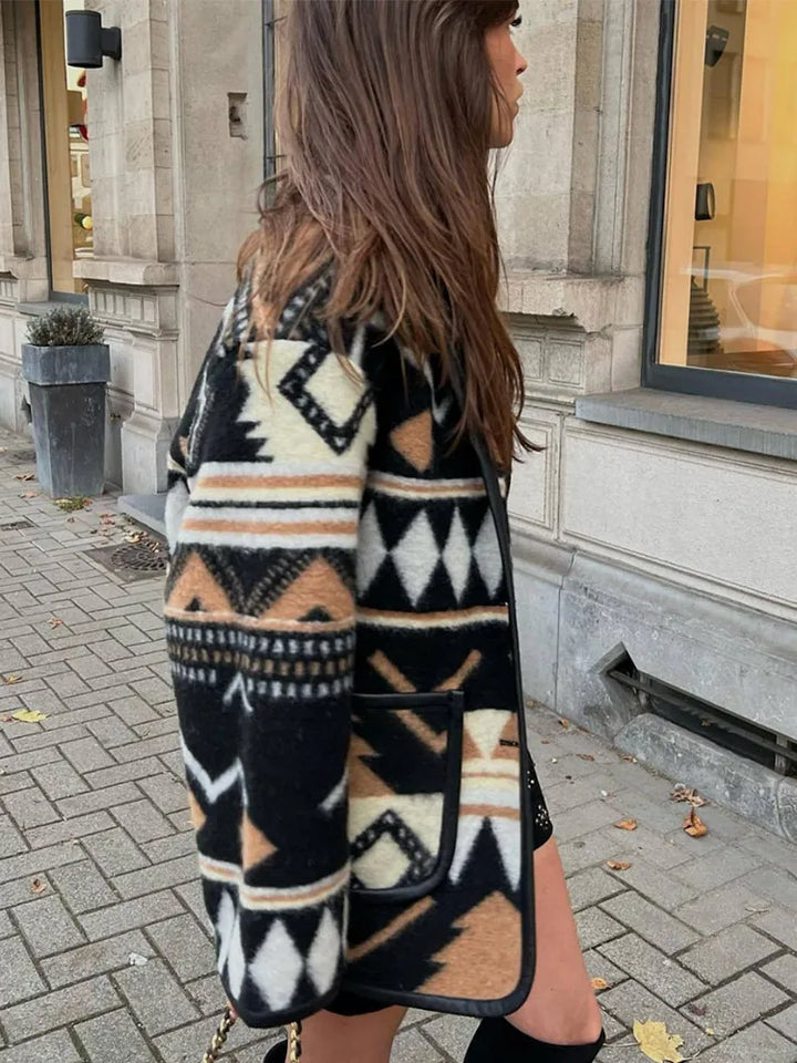 Levoire | Veste géométrique vintage