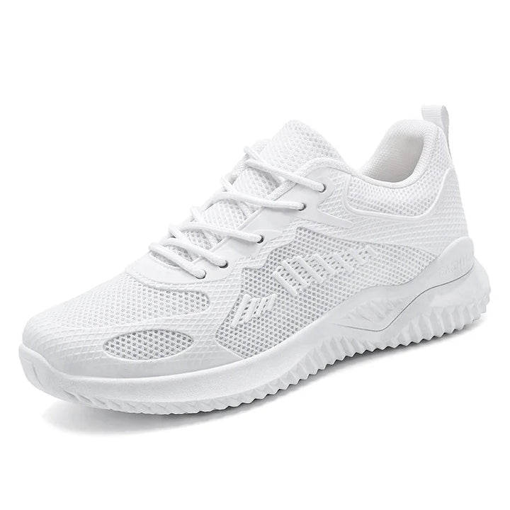 Levoire | Baskets Sportives À Lacets Pour Femmes Blanc