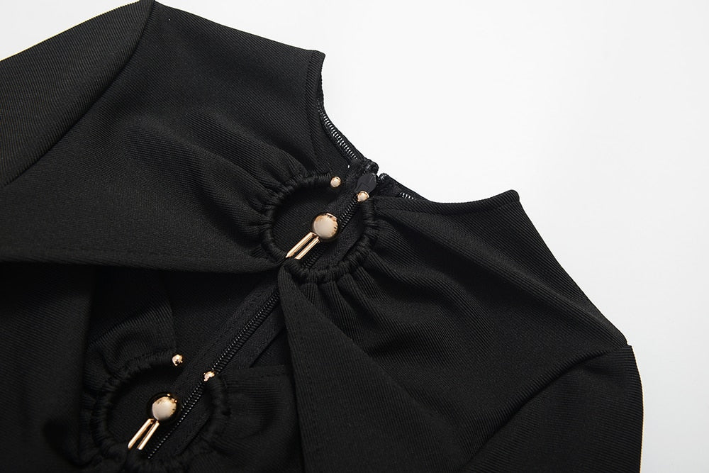 Levoire | Robe Mini Holometalliringer À Épaule Dénudée