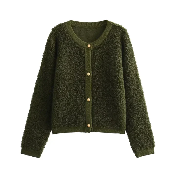 Levoire | Veste teddy Vert