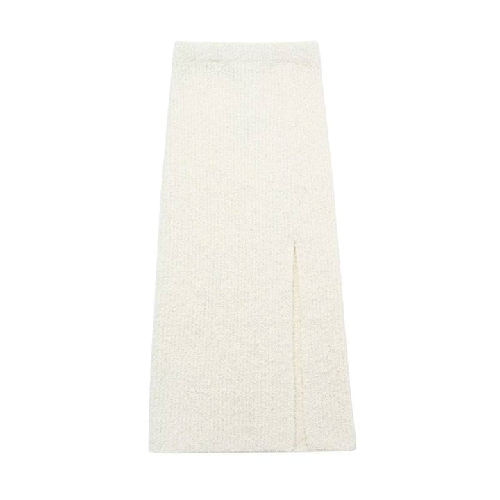 Levoire | Mon Synthétique Fourrure Topper & Robes Maxi Taille Haute Ensemble