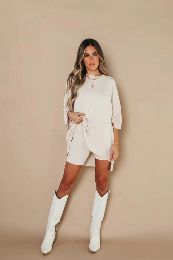 Levoire | Ensemble lounge confortable pour femmes Beige