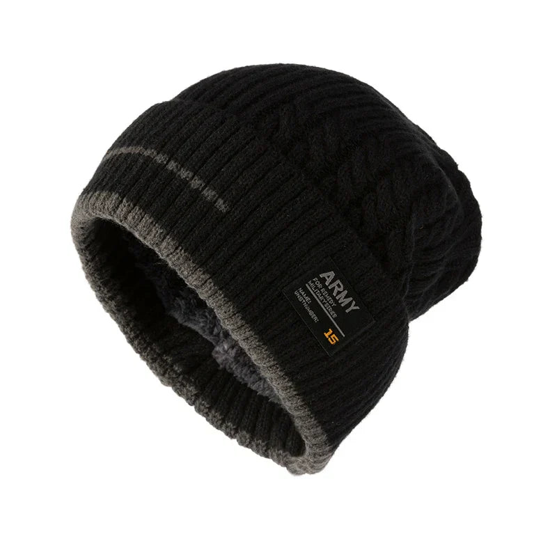Levoire | Tricoté D'Hiver Pour Hommes Et Femmes Noir Taille Unique
