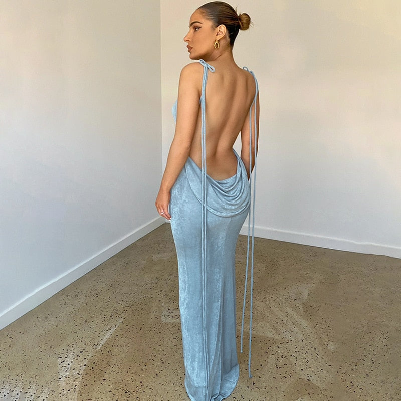 Levoire | Robe Décolleté Dans Le Dos Faites Une Magnifique Entrée Et Départ