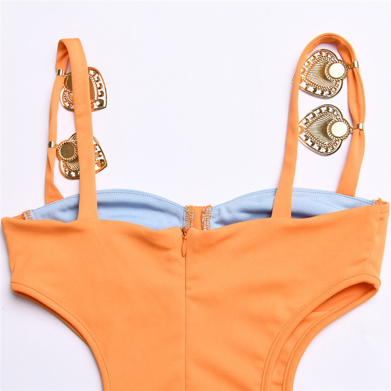 Levoire | Émblem Mini Robes À Bretelles Spaghetti
