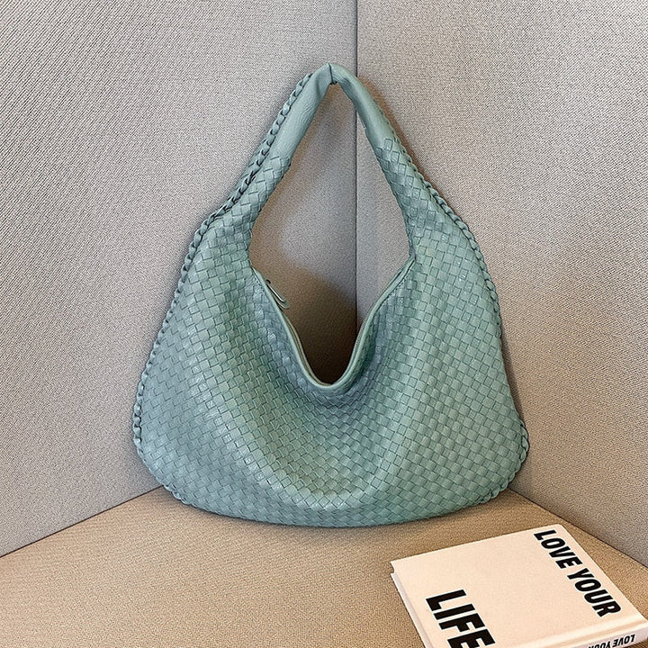 Levoire | Sac À Main En Cuir Pu Décontracté Pour Femmes Bleu