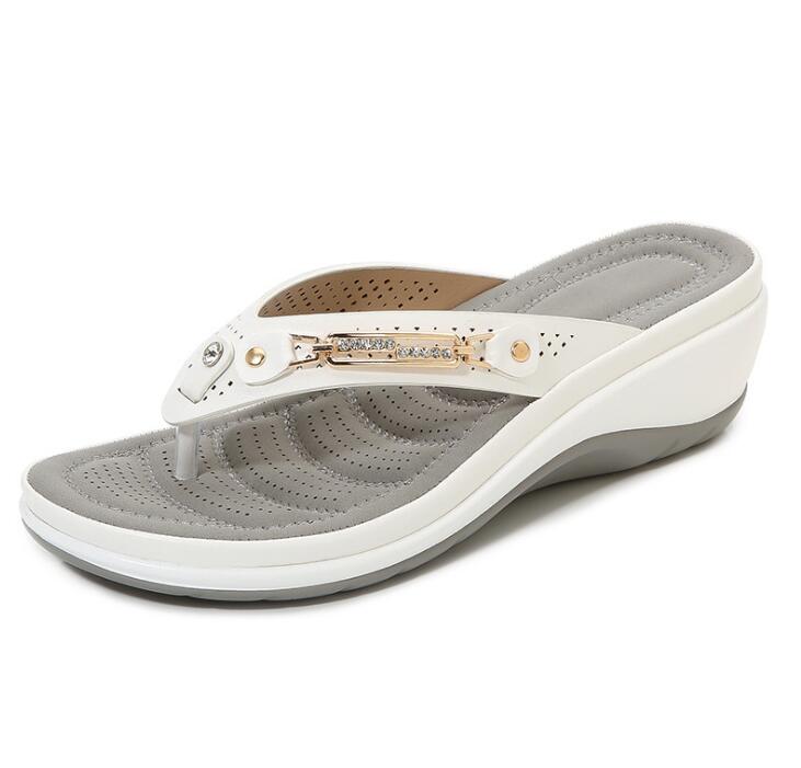 Levoire | Sandales orthopédiques et confortables Blanc