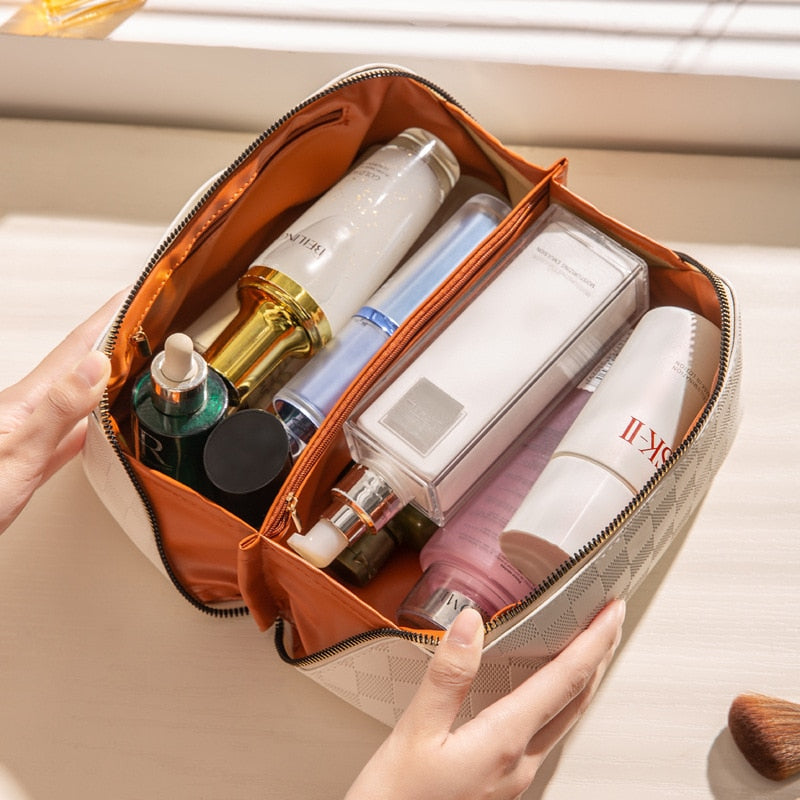 Levoire | Sac De Maquillage En Tartan De Luxe