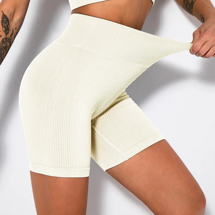 Levoire | Short Yoga Femme Blanc Taille unique
