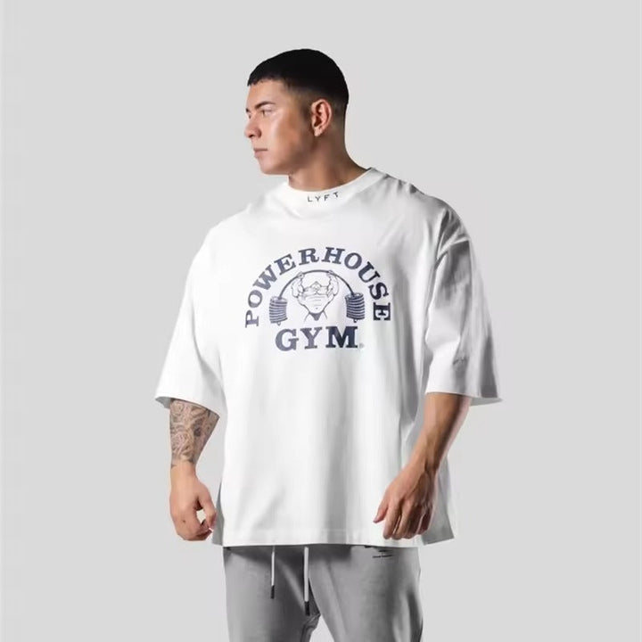 Levoire | T-Shirt De Sport Pour Hommes Respirant Et Léger Blanc
