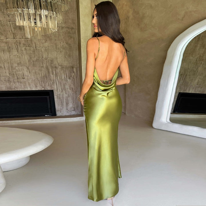 Levoire | Robes Longues Sans Emmanchures À Taille Haute
