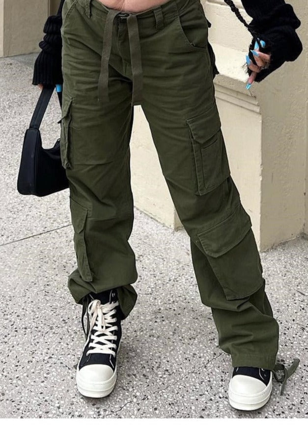 Levoire | Pantalons Cargo Pour Femmes Vert