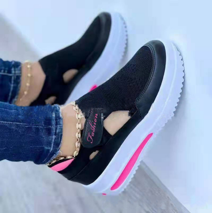 Levoire | Chaussure De Sport Féminine Respirante Noir