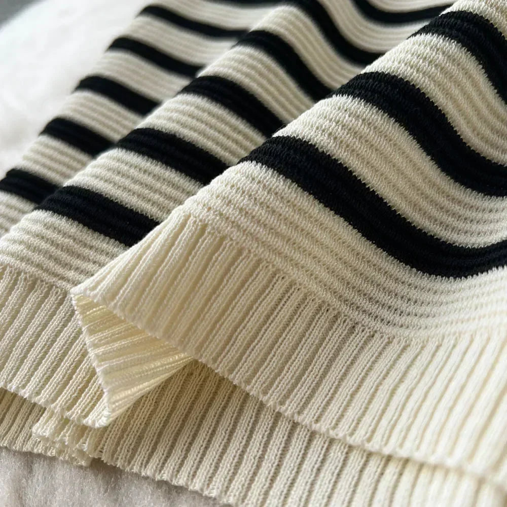 Levoire | Tricot Rayé Robe De Plage