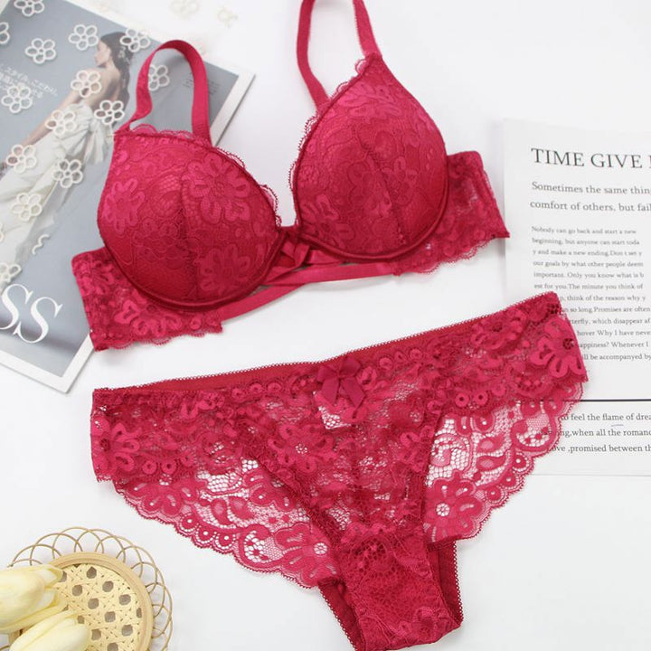 Levoire | Ensemble De Lingerie Push-Up En Dentelle Grande Taille