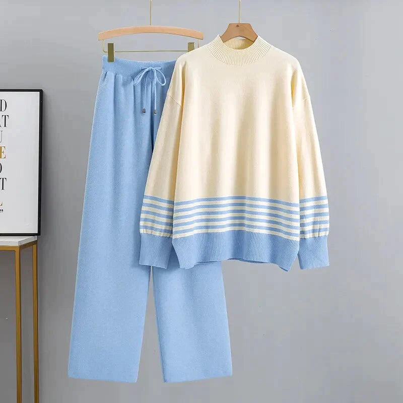 Levoire | Grande taille ensemble d'entraînement (2 pièces) Bleu Une taille