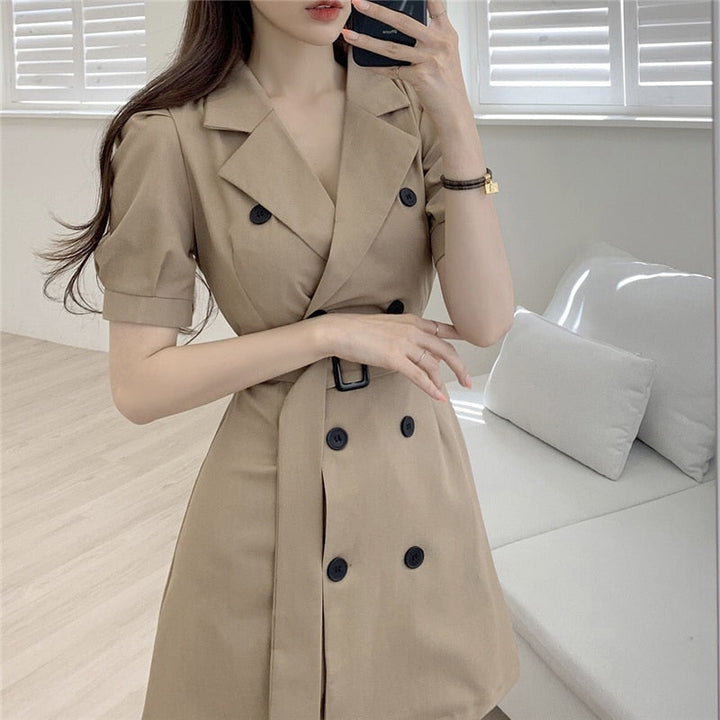 Levoire | Robe Vintage A-Ligne Col V