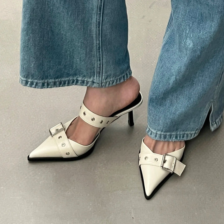 Levoire | Courtney Chaussures Beige-8CM