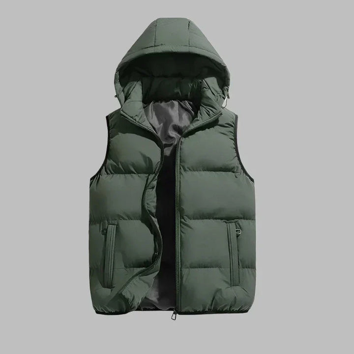 Levoire | Veste De Transition Légère Pour Hommes Avec Capuche Vert militaire