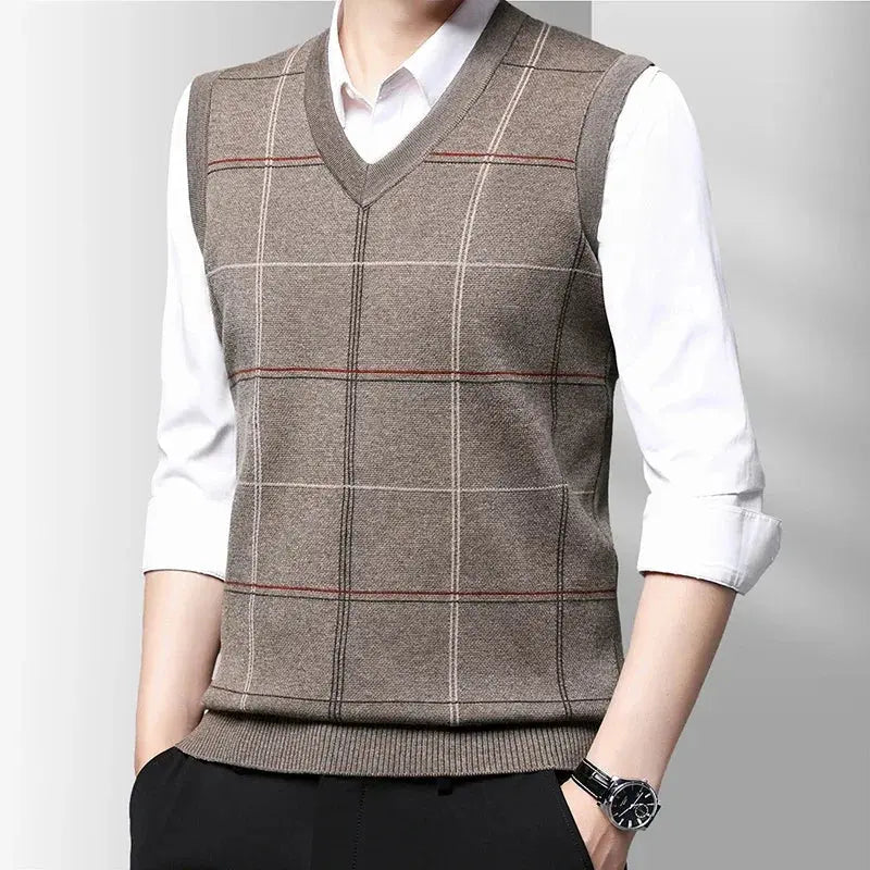 Levoire | Gilet Kinit à motifs