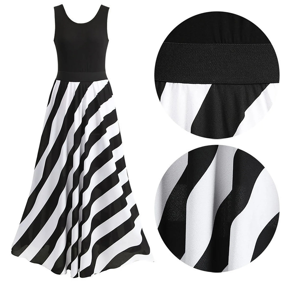 Levoire | Gracieuse robe mini rayée