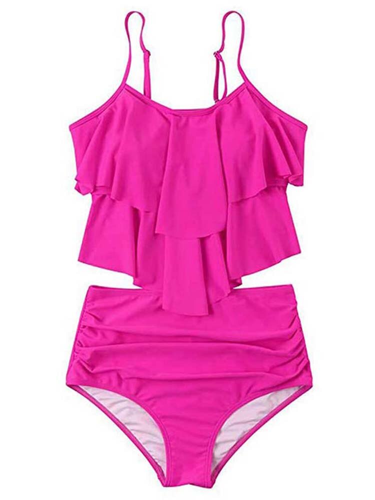 Levoire | Hetty Bikini Taille Haute - Un Bikini Unique Et Confortable. Rosa