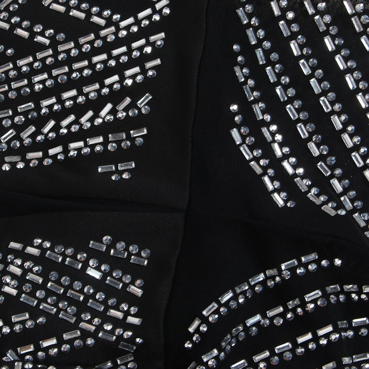 Levoire | Robe Maxi V En Cristal Dyp