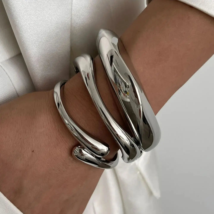Levoire | Manchette Vintage Or Et Argent
