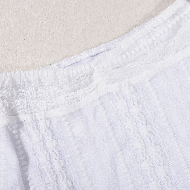 Levoire | Spiss-Hollow-Sans Bretelles Crop Top & Minijupe Ensemble
