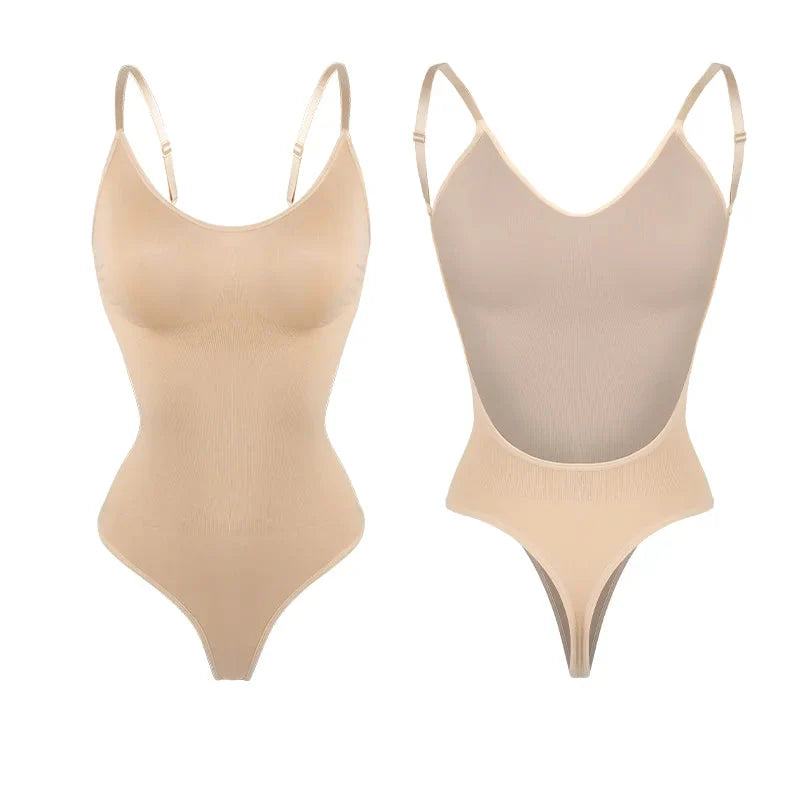 Levoire | Découpe Ouverte Au Dos Beige