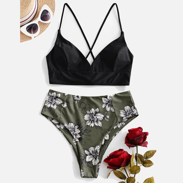 Levoire | Maillot De Bain Deux Pièces Au Style Féminin Noir