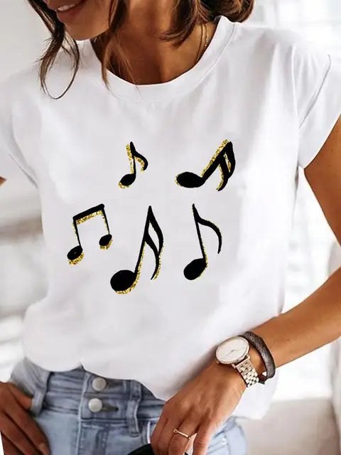 Levoire | T-shirt Stylé à Imprimé Minimaliste Stil E
