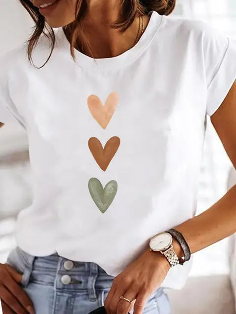 Levoire | T-shirt Stylé à Imprimé Minimaliste Stil F