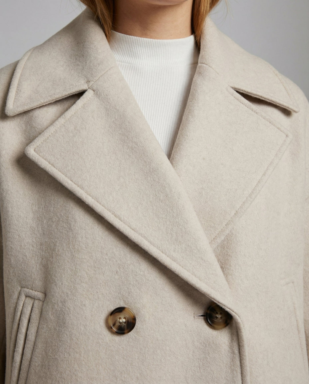 Veste femme à double boutonnage courte | Avriane