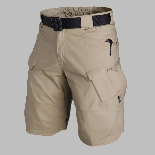Levoire | Shorts Étanches Pour Hommes Avec Stretch Khaki