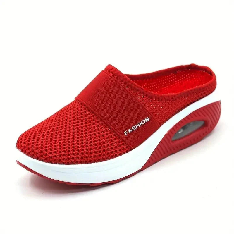 Levoire | Sur Sneakers, Orthopédique, Coussin D'Air, Chaussures De Randonnée, Chaussures D'Été Rouge