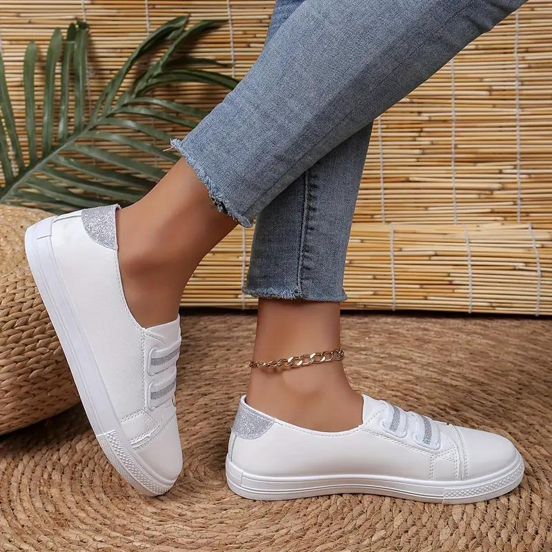 Levoire | Sneakers Blanc Léger Chaussures De Randonnée Femme Blanc Argent