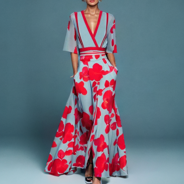 Levoire | Robe À Manches Élégantes