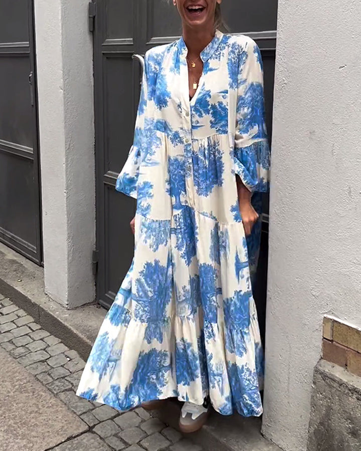 Levoire | Robe longue tournante