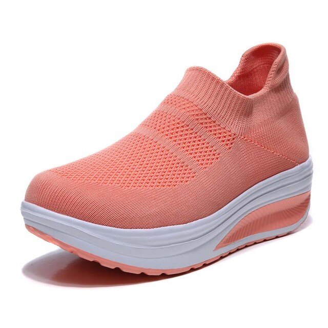 Levoire | Chaussures Pour Femmes Tendance Avec Talon Orange