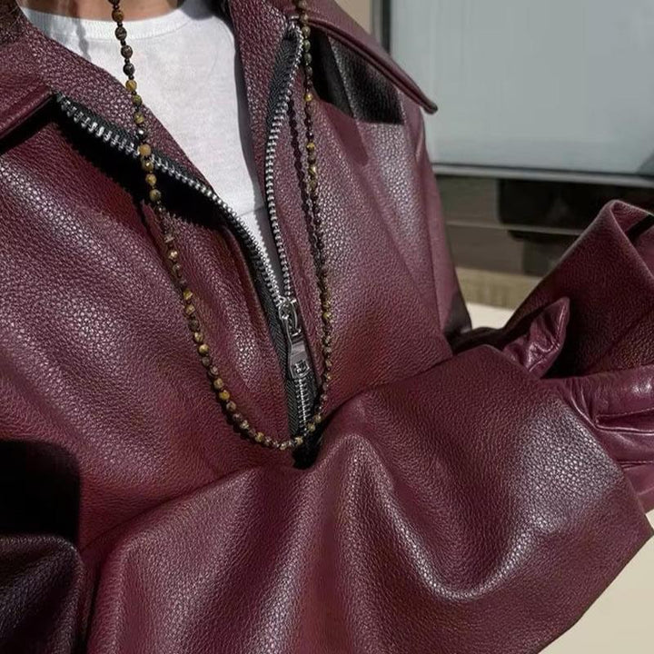 Levoire | Veste À Manches Longues Ajustée Avec Fermeture Éclair Et Poches