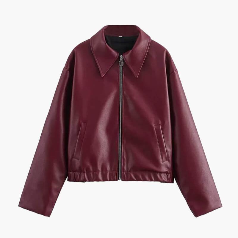 Levoire | Veste à manches longues ajustée avec fermeture éclair et poches L