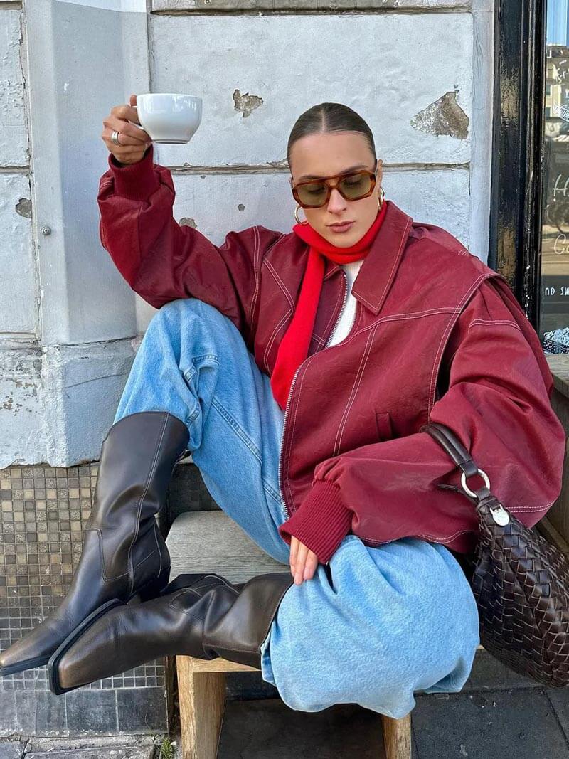 Levoire | Veste Bomber Stylée Au Design Moderne